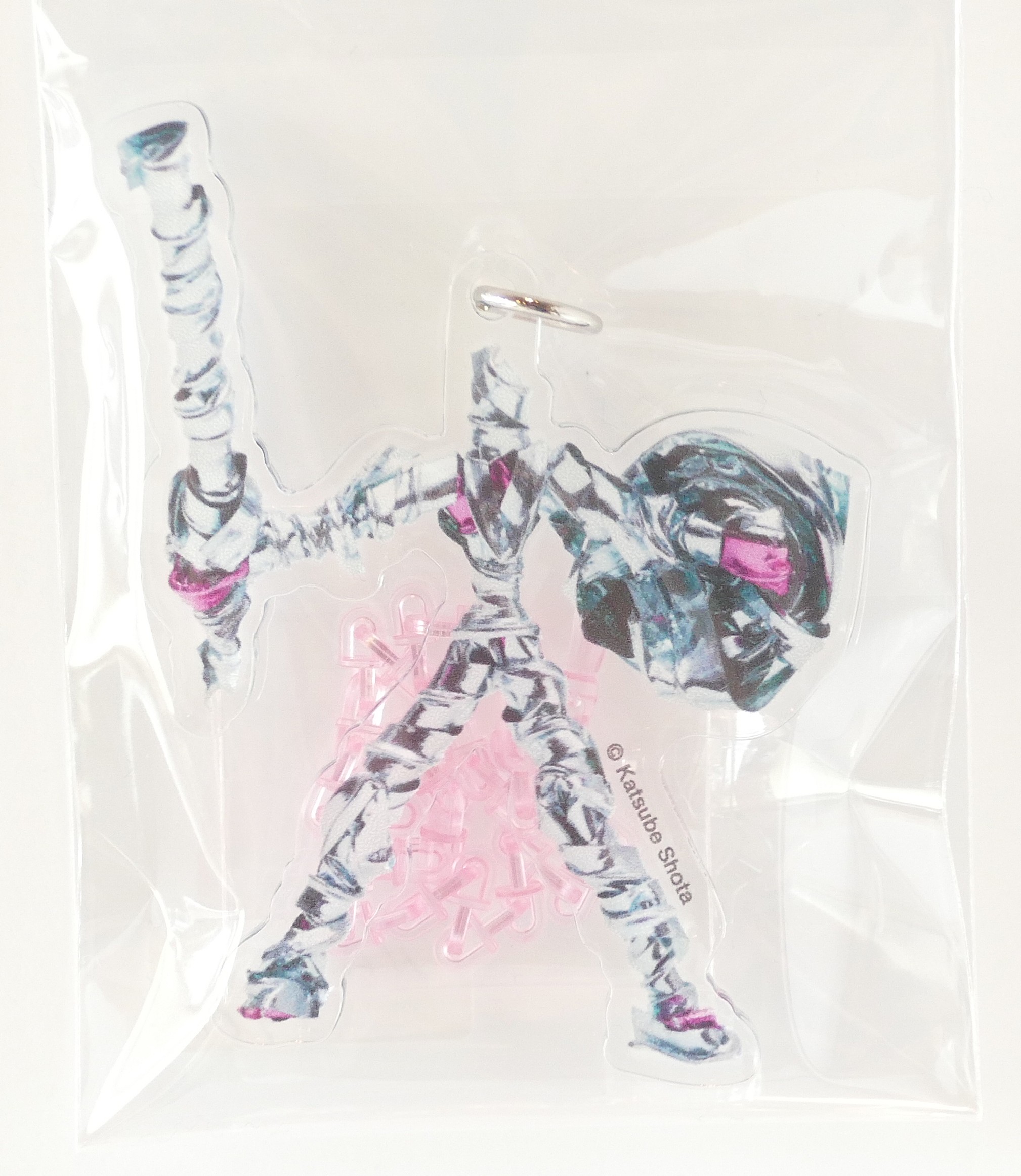 アクリルキーホルダー　勝部翔太シルバー